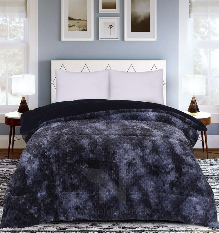 1 PC Double Fluffy Velvet Quilt NCS 167 - Nishat Creative Store