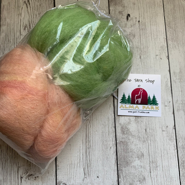 100% Alpaca batts - 4 oz - “GREAT GRASS SEA & SANSA”