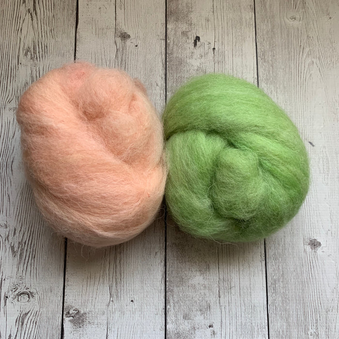100% Alpaca batts - 4 oz - “GREAT GRASS SEA & SANSA”