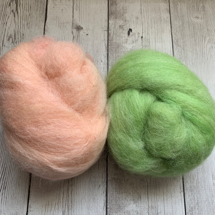 100% Alpaca batts - 4 oz - “GREAT GRASS SEA & SANSA”