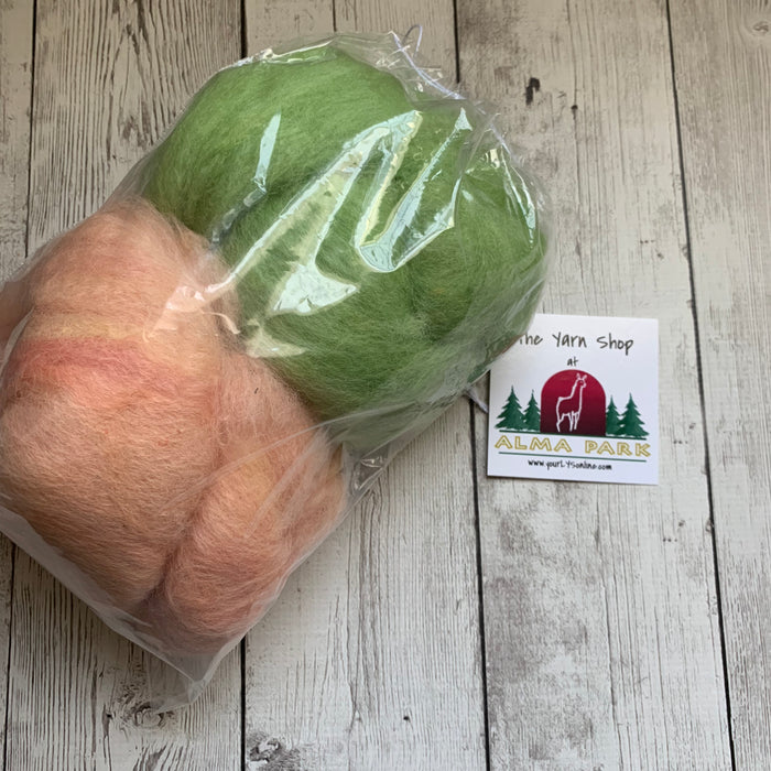 100% Alpaca batts - 4 oz - “GREAT GRASS SEA & SANSA”
