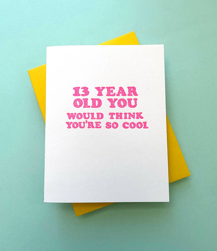 13 year old you - gift for her, mental health, friendship