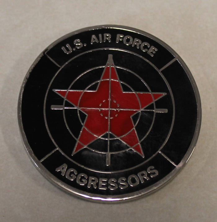 18th Aggressor Squadron Red Flag Eielson AFB, Alaska Air Force Challenge Coin