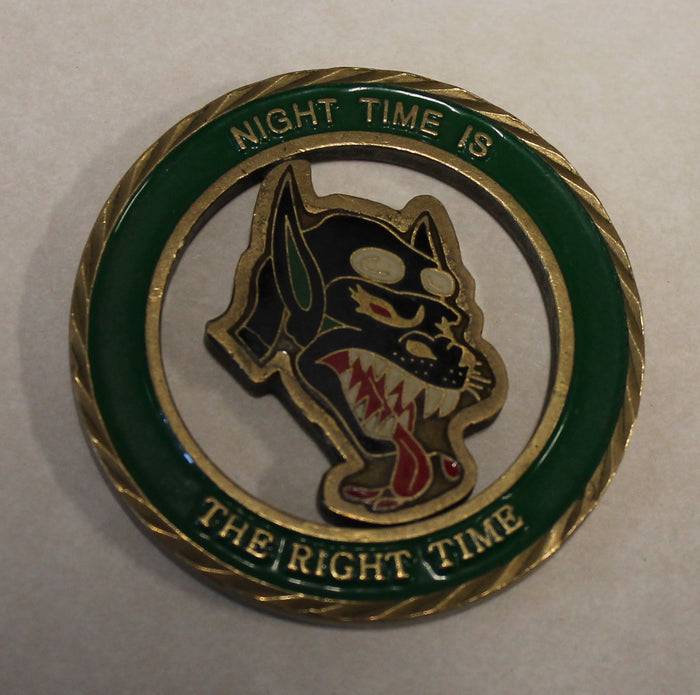 51st  Aircraft Maintenance Squadron Fiend AMU Osan Air Base Korea Air Force Challenge Coin