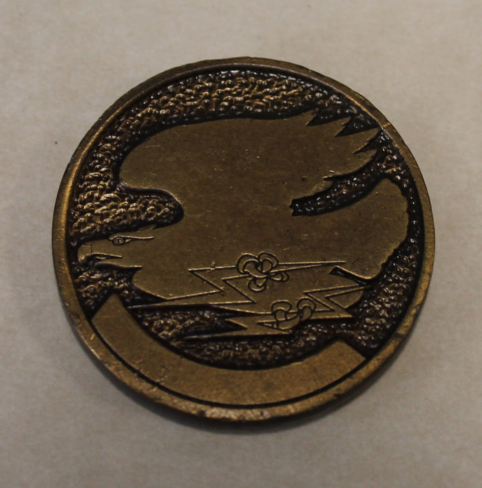 59th Fighter Squadron F-15 Eagle WEAPONS Bronze Air Force Challenge Coin