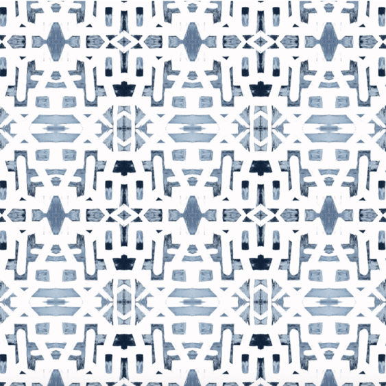 82113 Indigo Ocean Sisal Grasscloth Wallcovering