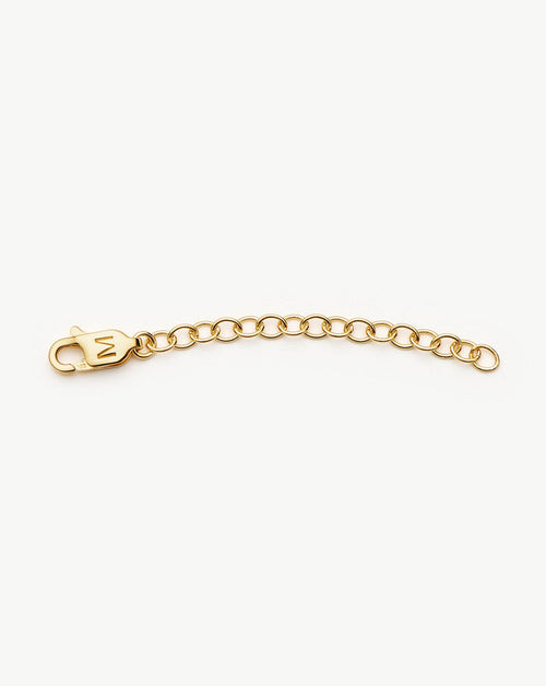 Adjustable Chain Necklace Extender | 18ct Recycled Gold Vermeil Extender Missoma
