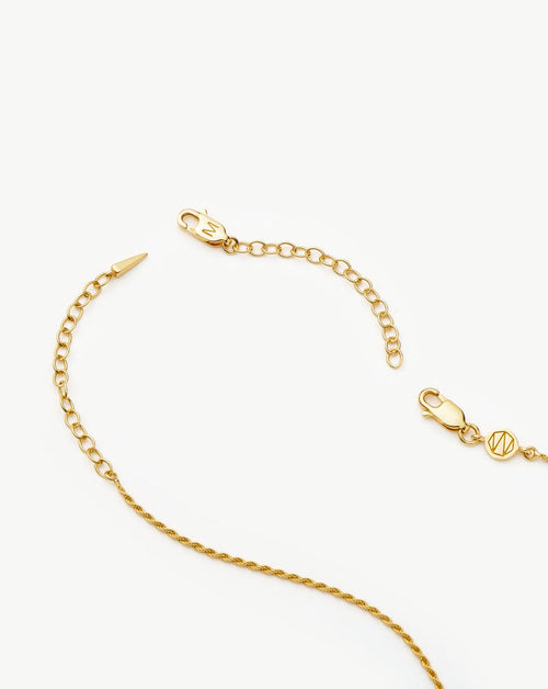 Adjustable Chain Necklace Extender | 18ct Recycled Gold Vermeil Extender Missoma