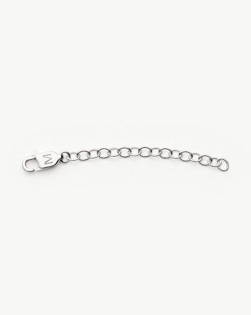 Adjustable Chain Necklace Extender | Sterling Silver Extender Missoma