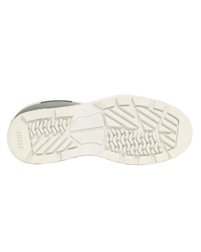 Nuit coloured Aigle Mens Navira Wellingtons on white background #colour_nuit