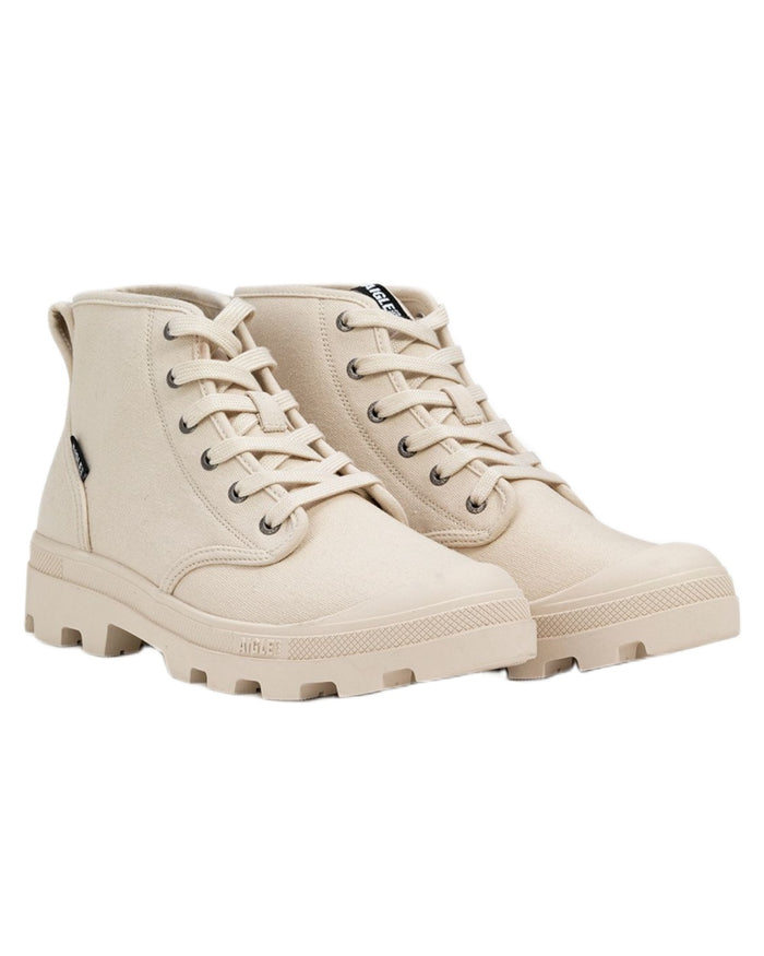 Sable coloured Aigle Mens Tenere CVS Versatile Shoes on white background #colour_sable