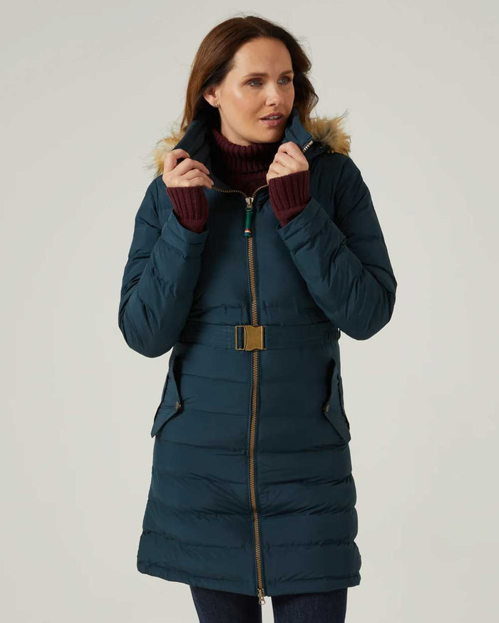 Alan Paine Calsall Ladies Jacket in Olive #colour_navy