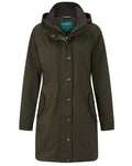 Olive coloured Alan Paine Dunswell Ladies Jacket on white background #colour_olive