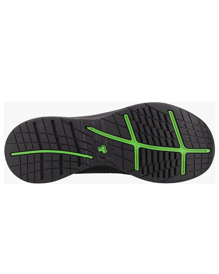 Black Amblers Safety AS610 Ivy Safety Trainers on a white background #colour_black