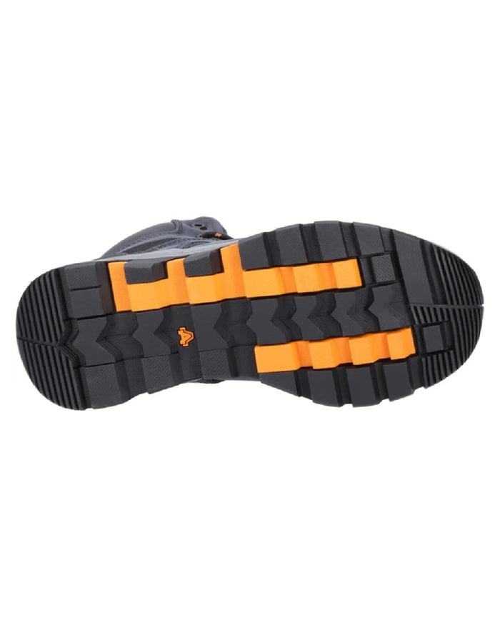 Navy coloured Amblers Safety AS613 Elena Safety Boots on white background #colour_navy