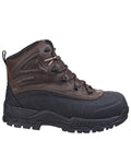 Brown Coloured Amblers Safety FS430 Orca Hybrid Waterproof Non-Metal Safety Boots on a white background #colour_brown