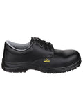 Black Coloured Amblers Safety FS662 Safety Shoe on a white background #colour_black