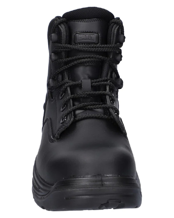 Black coloured Amblers Safety Mens AS241 Waterproof S3 SRC Safety Boots on white background #colour_black