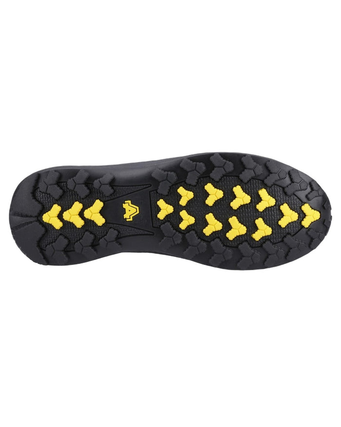 Black Coloured Amblers Safety AS320C Ridgeway Waterproof S7 SR Safety Boots on White Background
#colour_black
