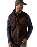 Delicioso coloured Ariat Mens Millbrae Gilet on white background #colour_delicioso