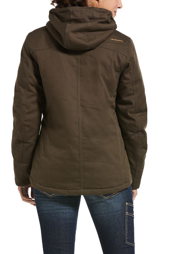 Ariat Rebar Men's DuraCanvas Insulated Jacket in Wren #colour_wren