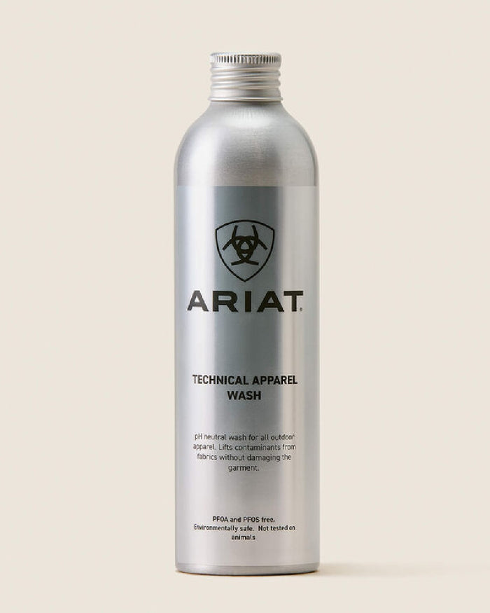 Multi coloured Ariat Technical Apparel Wash on beige background #colour-multi