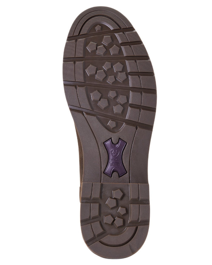 Java coloured Ariat Wexford Waterproof Boots on white background #colour_java