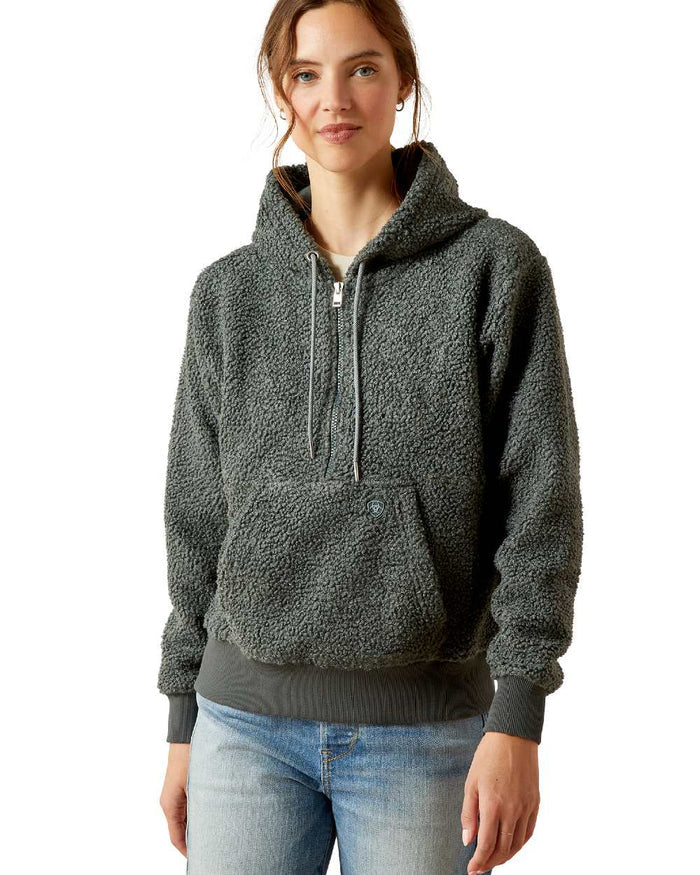 Urban Chic Coloured Ariat Womens Orinda Hoodie on white background #colour_urban-chic