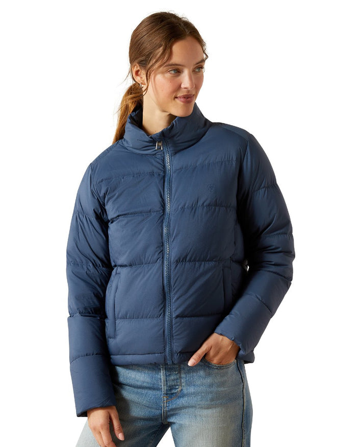 Big Dipper Coloured Ariat Womens UltraPuff Down Jacket on white background #colour_big-dipper
