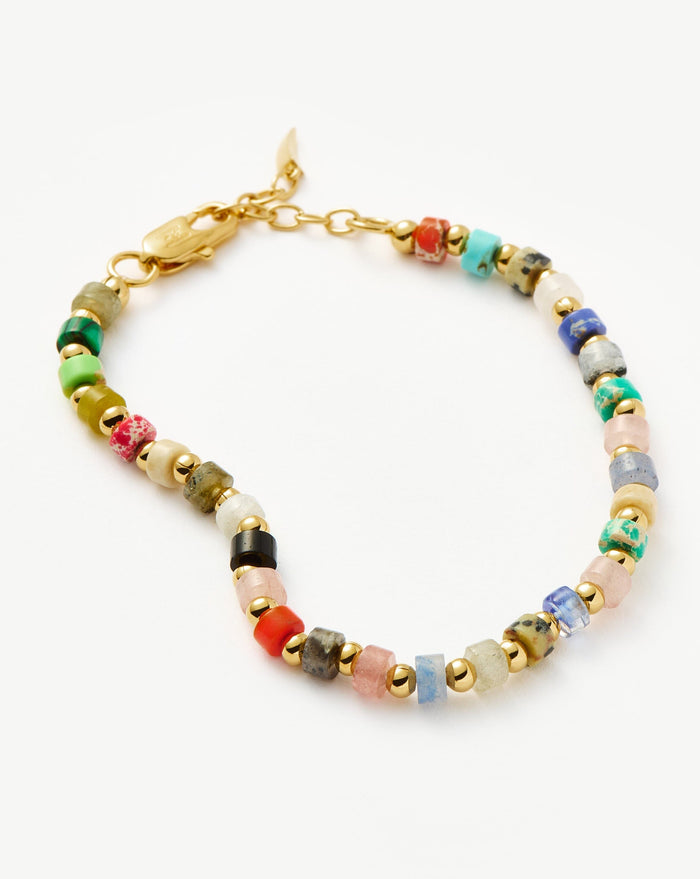Beaded Bracelet | 18ct Gold Plated/Multi Beaded Bracelets Missoma