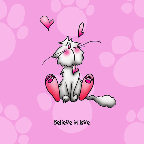 "Believe in love" WHIMSHOTS CANVAS