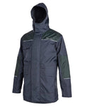 Black Moss coloured Betacraft ISO940 Eco Elite Parka on white background #colour_black-moss