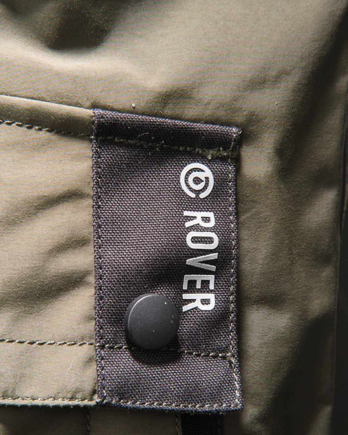 Dark Khaki coloured Betacraft Mens Rover Jacket on white background #colour_dark-khaki