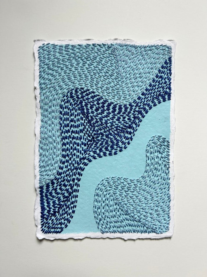 Blue III | 8.5" h x 6" w - Liza Pruitt