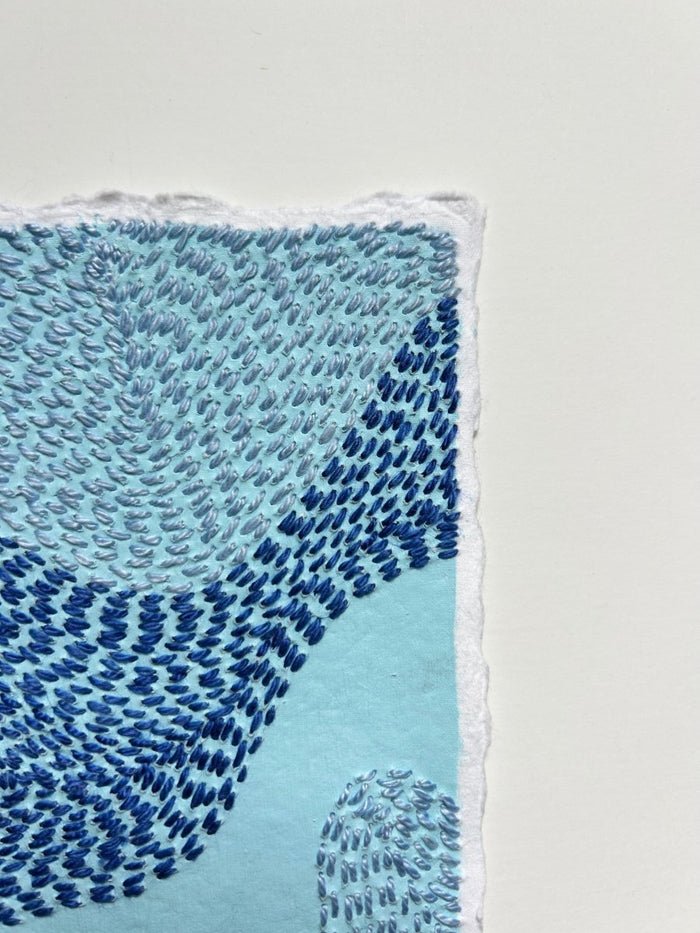 Blue III | 8.5" h x 6" w - Liza Pruitt