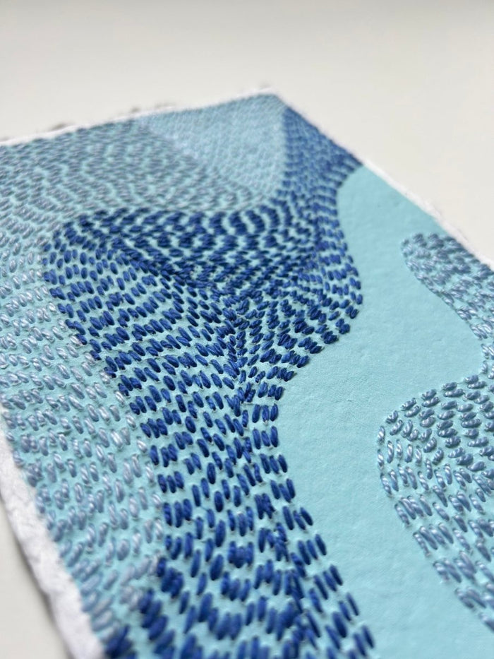 Blue III | 8.5" h x 6" w - Liza Pruitt