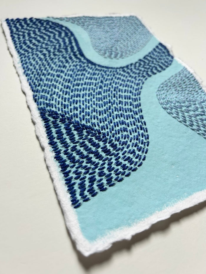 Blue IV | 8.5" h x 6" w - Liza Pruitt
