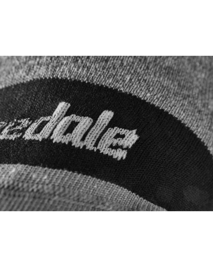Grey coloured Bridgedale Base Layer Coolmax Socks on white background #colour_grey