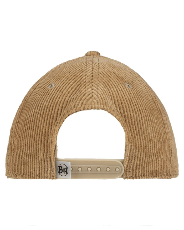 Peanut Coloured Buff Dister Chill Trucker Cap on white background #colour_peanut