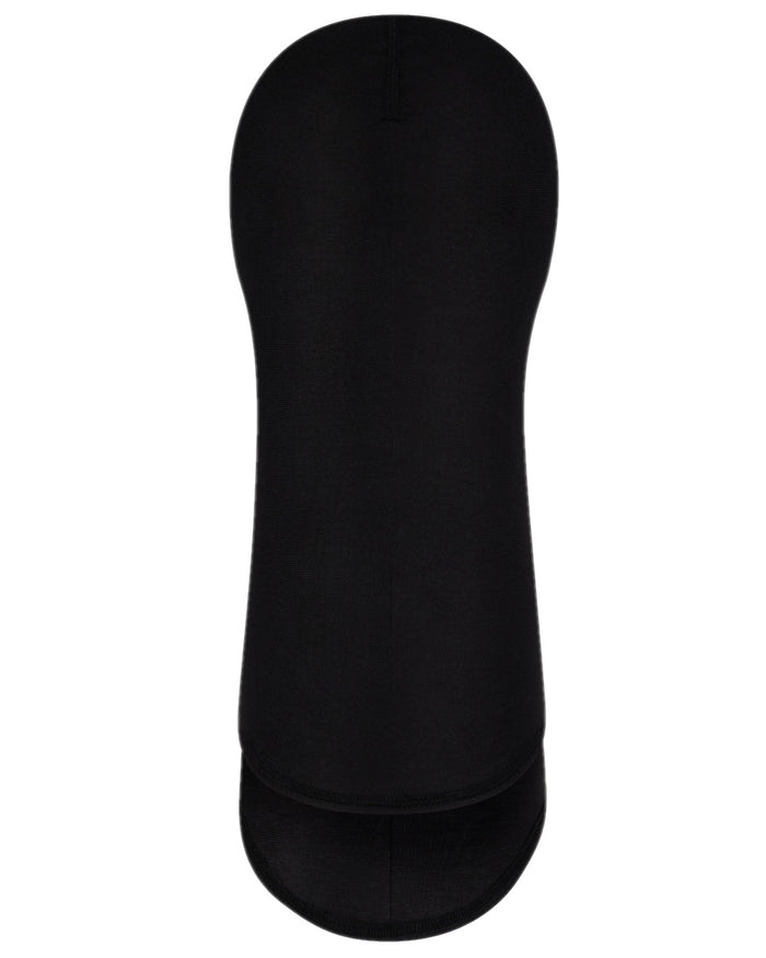 Black Coloured Buff Ecostretch Balaclava on white background #colour_black