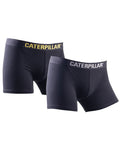 Black Yellow Charcoal Coloured Caterpillar Boxer Shorts Twin Pack on White Backgroud
#colour_black-yellow-charcoal