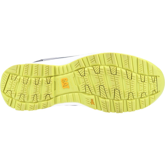Caterpillar Charge S3 Safety Trainer in Black/Lime Green #colour_black-lime-green
