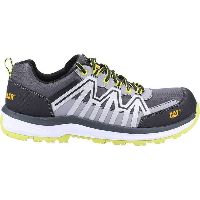 Caterpillar Charge S3 Safety Trainer in Black/Lime Green #colour_black-lime-green