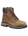 Pyramid Coloured Caterpillar Exposition Safety Boots on White Background
#colour_pyramid