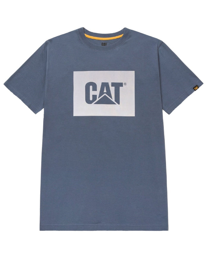Coronet Blue Coloured Caterpillar Mens Graphic Tee on White Background
#colour_coronet-blue