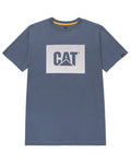 Coronet Blue Coloured Caterpillar Mens Graphic Tee on White Background
#colour_coronet-blue