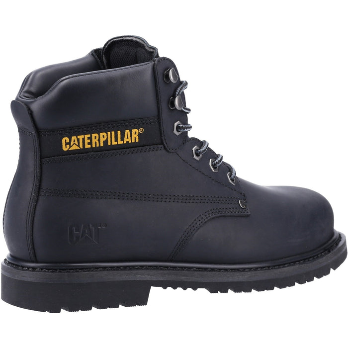 Caterpillar Powerplant S3 Gyw Safety Boot in Black #colour_black
