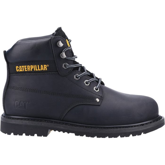 Caterpillar Powerplant S3 Gyw Safety Boot in Black #colour_black