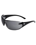 Smoke Black Coloured Caterpillar Shield Safety Frame Glasses on White Backgroud
#colour_smoke-black