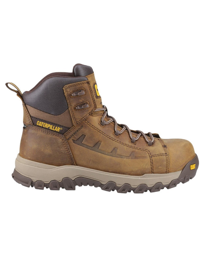 Pyramid Coloured Caterpillar Threshold Rebound Safety Boots on White Background
#colour_pyramid